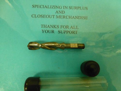 Solid carbide drill.3745&#034;dia x 1-1/2&#034; fl lgth x 2-1/2&#034;oal 1/4&#034; sh parabolic new for sale