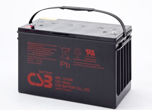 CSB GPL–121000FR 12V 100Ah UPS Battery
