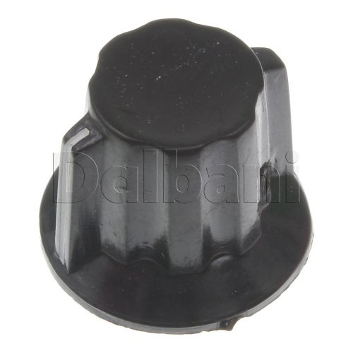 4pcs @$2.75 k18-1 new vintage mixer knob black with white stripe 6 mm plastic for sale