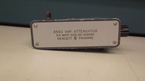 AGILENT    HP 355C   VHF ATTENUATOR