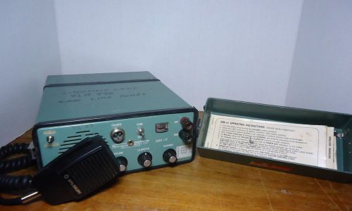 Vintage spilsbury and tindall sbx-11 portable transceiver radio canada for sale