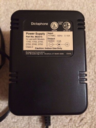 Dictaphone Power Supply NEW IN BOX