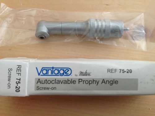 MILTEX VANTAGE PROPHY ANGLE SCREW-ON AUTOCLAVABLE #75-20***FREE SHIPPING***