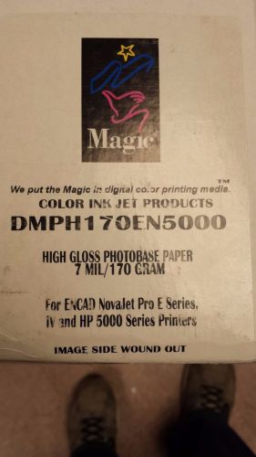 Magic High Gloss Photobase paper 50&#034; in. x 100 ft. DMPH170EN5000 7 mil/170 gram