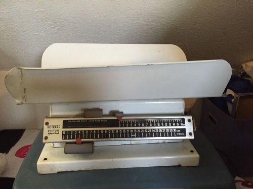 Detecto doctor&#039;s infant weigh scale  31 pounds lbs for sale