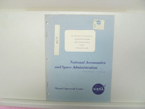 PRD ELECTRONICS 588-A FREQUENCY METER CALIBRATION PROCEDURE, BY NASA