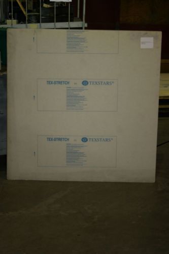 Tex-stretch acrylic thermo plastic sheet 48 x 48 x .190 for sale