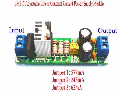 AC/DC LM317 Adjustable Linear Constant Current Power Supply Module 1.2-33V 1.5A