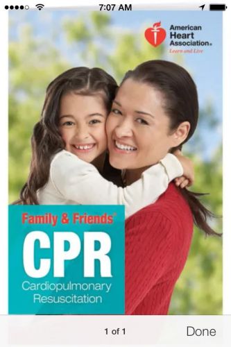 Family &amp; Friends CPR Student Manual