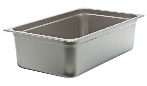 Update international njp-1006 6&#034; full-size anti-jam steam table pan for sale