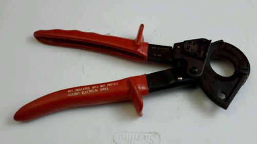 Klein Tools Ratcheting Cable Cutter 63060 Klien Electrical Made in Germany