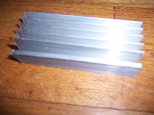 flat-bottom aluminum heatsink heat sink 4&#034; x 1.5&#034; x 1.25&#034;