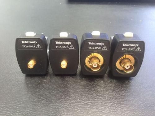 Tektronix TCA-BNC Adapter &amp; TCA-SMA 2 Each