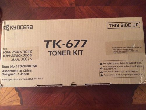 Kyocera TK-677 Toner Kit for KM-2540/3040 KM-2560/3060 300i/300ix