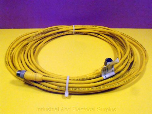 Lumberg RST 4-RKWT 4-602/10M - M12-Round-Plug Connector Double-Ended Cordset NEW