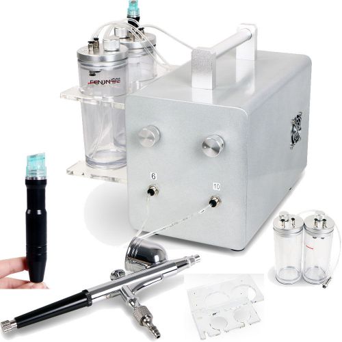 3in1 oxygen jet peel water aqua skin hydro dermabrasion facial machine whiten w4 for sale