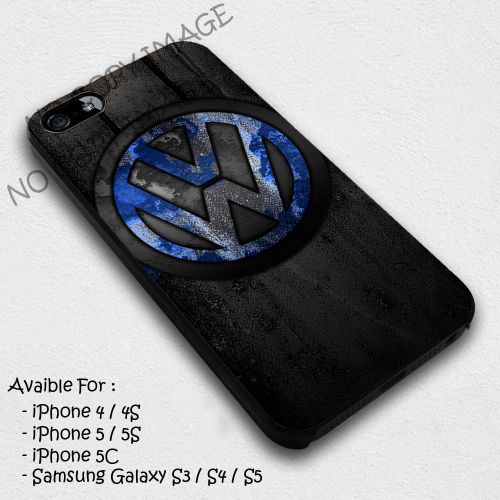 VW  Logo Design Case Iphone 4/4S, 5/5S, 6/6 plus, 6/6S plus, S4