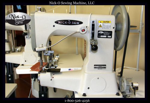 New Nick-O Sew NKS-441S 9&#034; Clinder Arm Heavy Duty Leather Sewing Machine