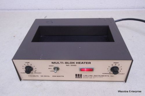 Lab-line multi-blok  dri dry bath incubator heater model 2093 for sale