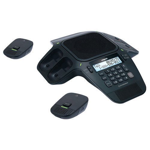 Vtech VCS704 ERIS Station Conference Phone with OrbitLink Wireless Technology