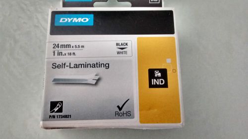 Dymo® Rhino™ Industrial Self-Laminating Labels, 1&#034; x 18&#039;