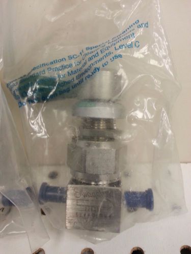 New swagelok high purity diaphragm valve, 1/4&#034; tube butt weld, 6lv-dlbw4 for sale