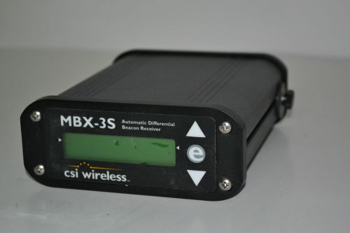 CSI wireless MBX-3S beacon receiver   , p/n 801-3011-11A