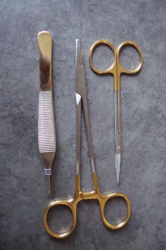Basic Suture Set, Surgical Kit,Needle Holder,Forceps, Scissors