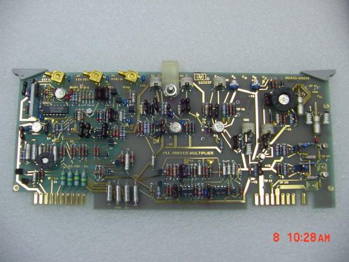 Agilent/HP 5345A Electronic Counter Circuit Card Assembly 05345-60031