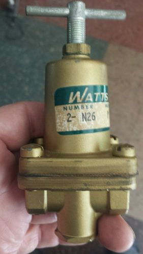 Watts regulator  2-N26 model M. NEW OLD STOCK