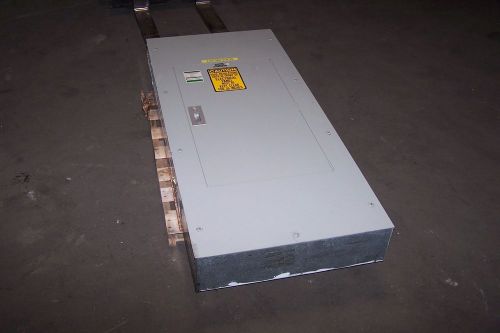 Square d 400 amp i-line main breaker panelboard 600 vac 30 circuit for sale
