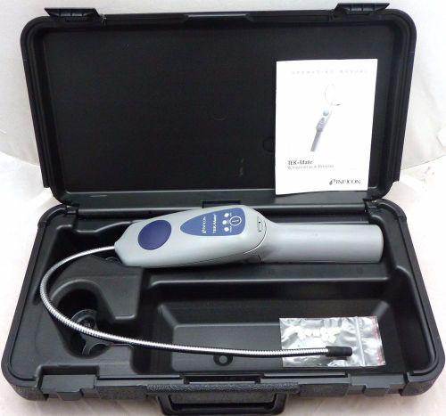 Inficon tek-mate refrigerant leak detector inficon with a case for sale