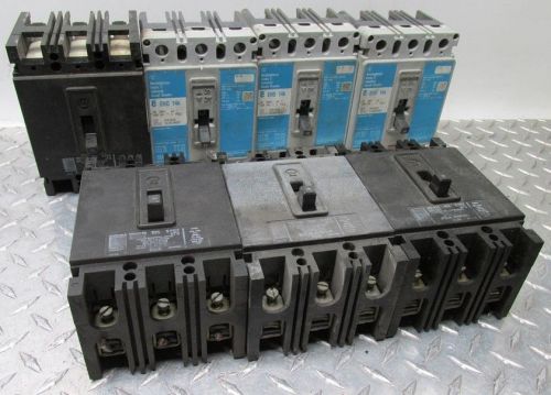 7 piece lot of westinghouse 30 amp industrial circuit breakers 480 vac for sale
