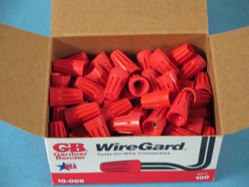 Electrical Wire Connectors ... Wire Nuts ... (Box of 100)