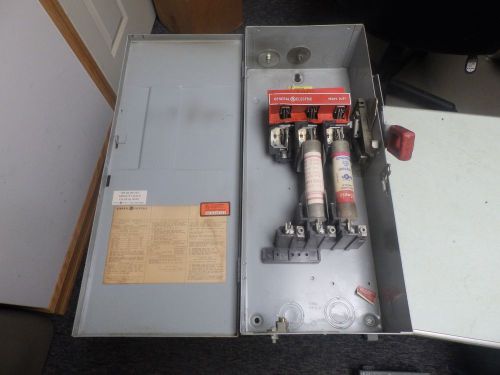 USED - GE TH3363 HEAVY DUTY SAFETY SWITCH MODEL 7 100A 600VAC GUARANTEED!! FRSHP