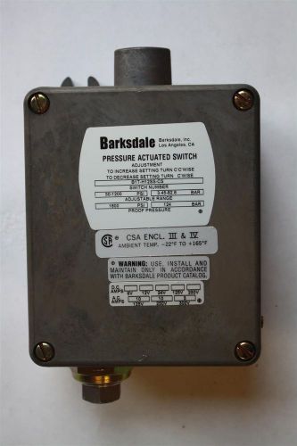 Barksdale B1T-H12SS-CS Pressure Switch