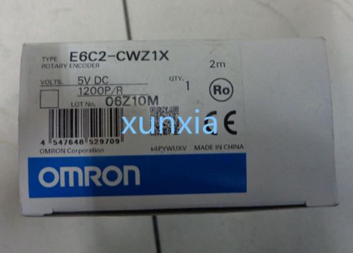 1PC OMRON  rotary encoder E6C2-CWZ1X  1200P/R 5V DC 2m  NEW In Box