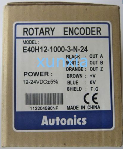 1PC AUTONICS  rotary encoder E40H12-1000-3-N-24   NEW In Box