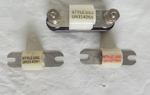 RAILROAD SIGNAL SYSTEM FUSE HOLDER AND FUSES NOS.