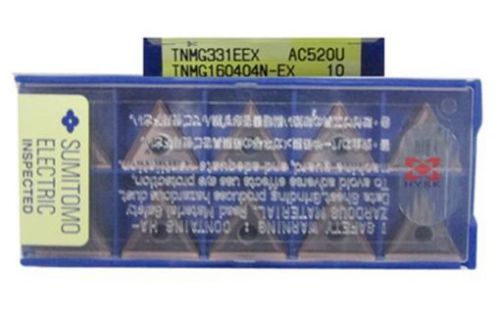 NEW SUMITOMO Carbide Inserts TNMG160404N-EX AC520U 10PCS/BOX