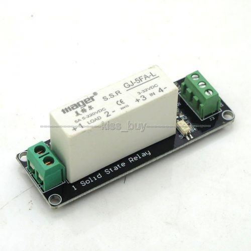 1 Channel SSR Solid State Relay high-low trigger 5A 3-32V For Arduino uno R3