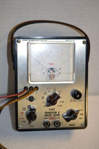 Eico Model No. 680 Transistor &amp; Circuit Tester
