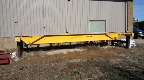 10 ton e-m-h overhead bridge crane. for sale