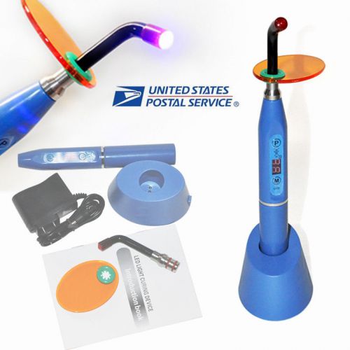 Dental Wireless Cordless LED Cure Curing Light Lamp 2000mw Tool for Dentist USA