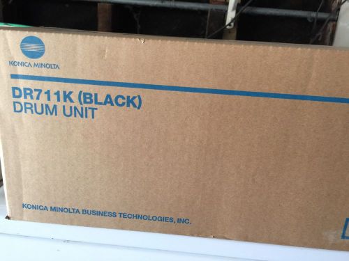 1 new black drums cartridge konica minolta bizhub c754c c654 754 654 , dr-711k for sale
