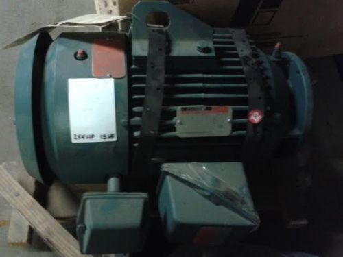 New reliance electric 15 hp 460 volt 254hp frame 1770 rpm ac motor for sale
