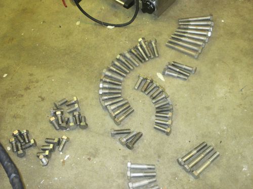 (65) 5/8&#034;-11 stainless steel hex bolt various lengths