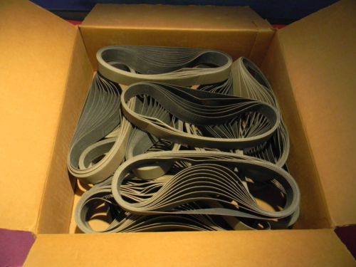 Norax 1&#034; x 24&#034; 30 Grit Aluminum Oxide Polishing Belts - Lot of 150