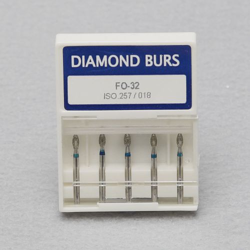 50pcs/10 Boxes Dental Diamond Burs FG 1.6mm for High Speed Handpiece FO-32