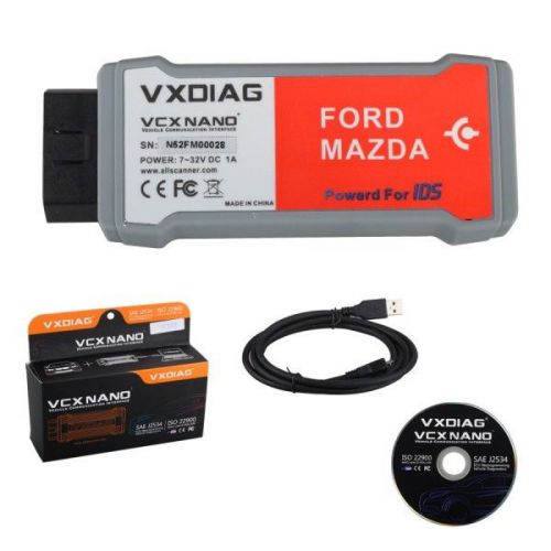 VXDIAG VCX NANO for Ford/Mazda 2 in 1 with IDS V95